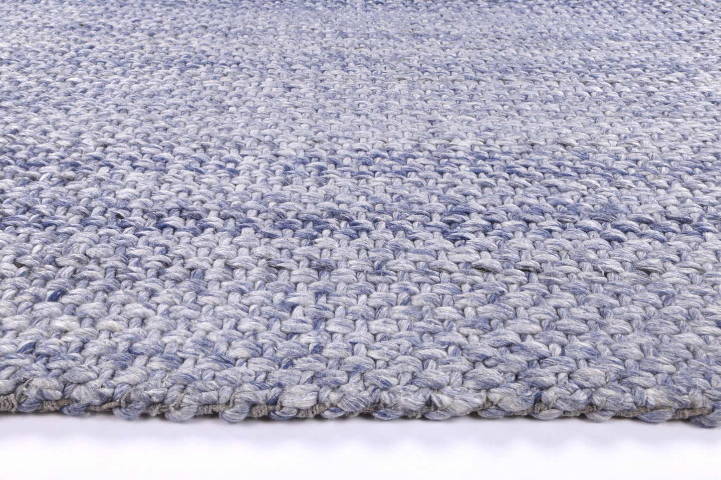 Paradise Chignon Blue Wool Blend Rug