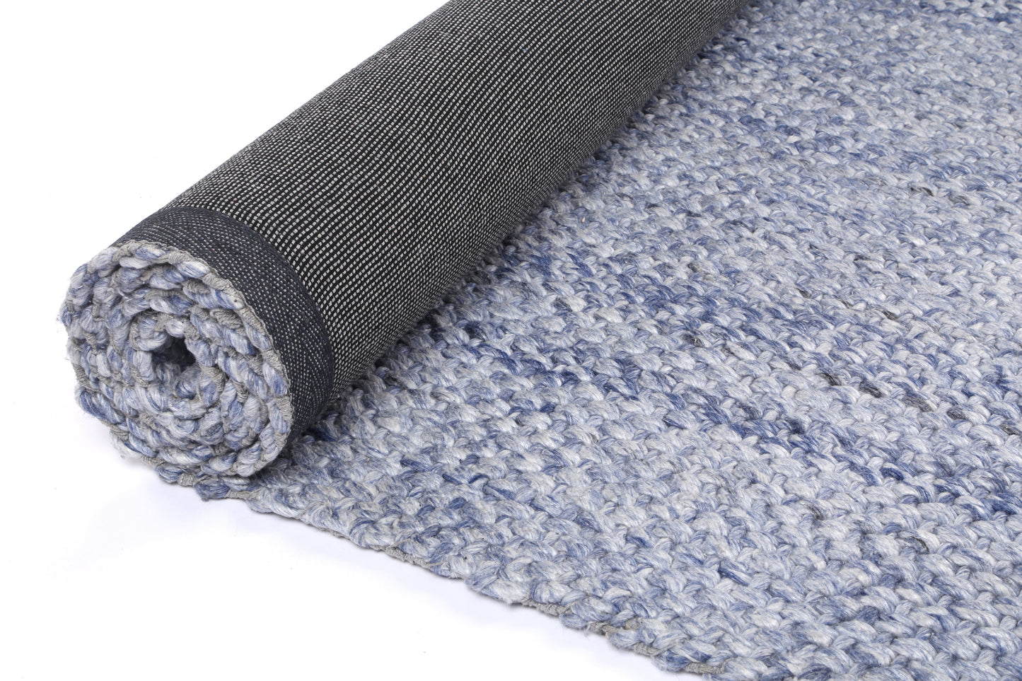 Paradise Chignon Blue Wool Blend Rug