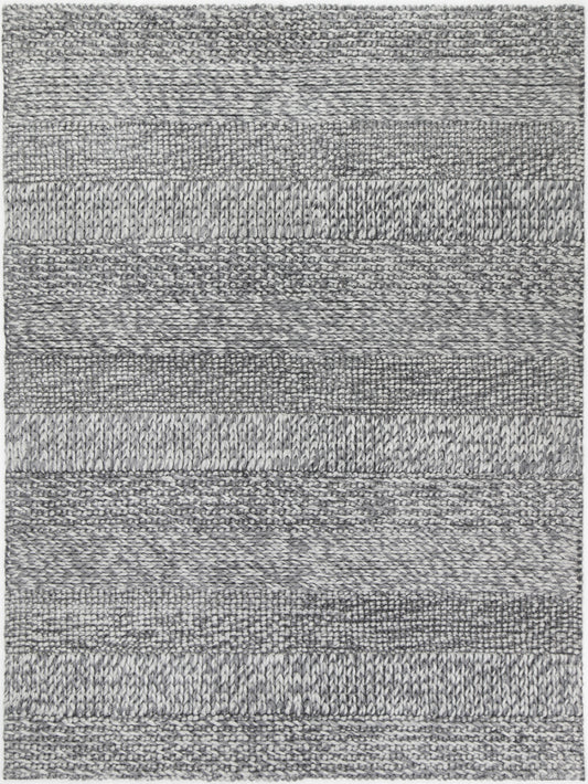 Paradise Grace Charcoal Wool Blend Rug