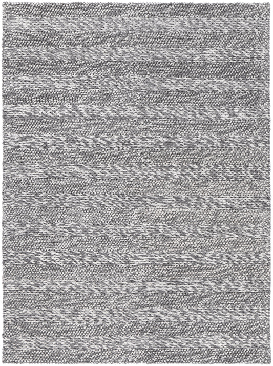 Paradise Ringlets Charcoal Wool Blend Rug