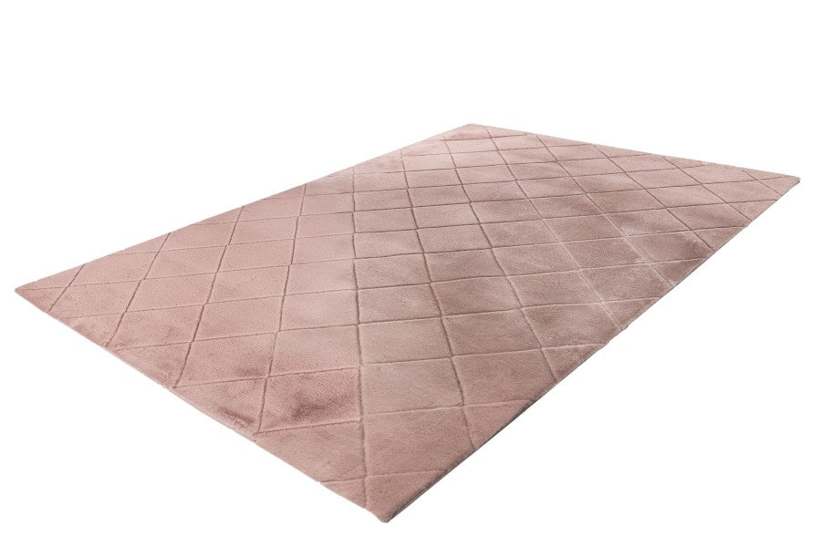 Desire 600 Fluffy Soft Powder Pink Rug