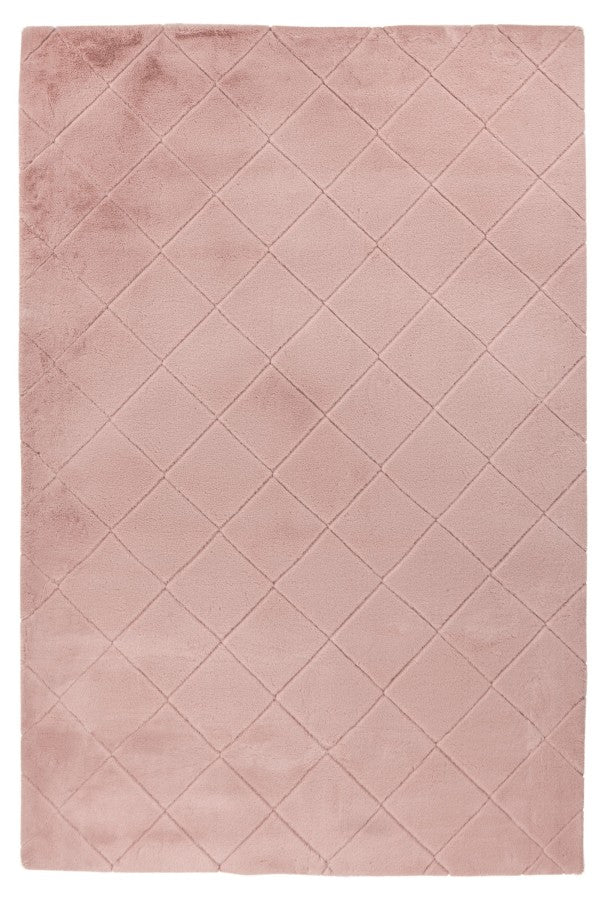 Desire 600 Fluffy Soft Powder Pink Rug