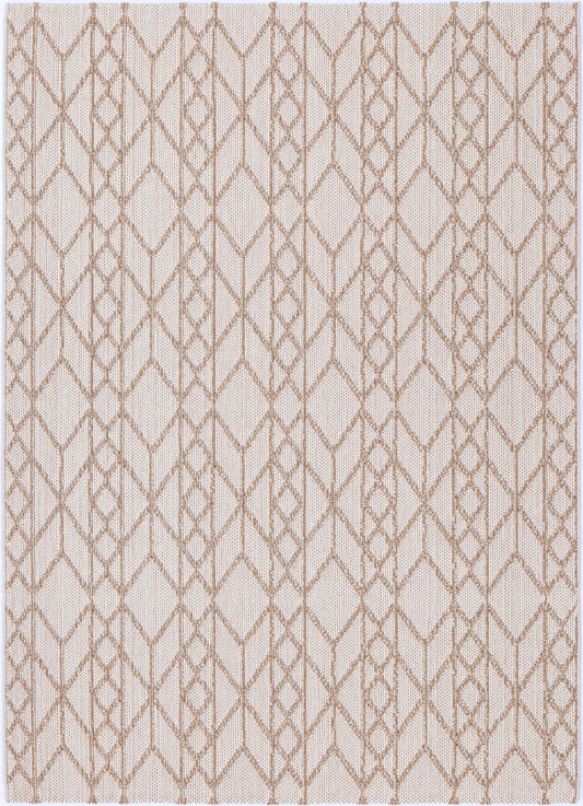 Melbourne Gaia Indoor / Outdoor Beige Rug