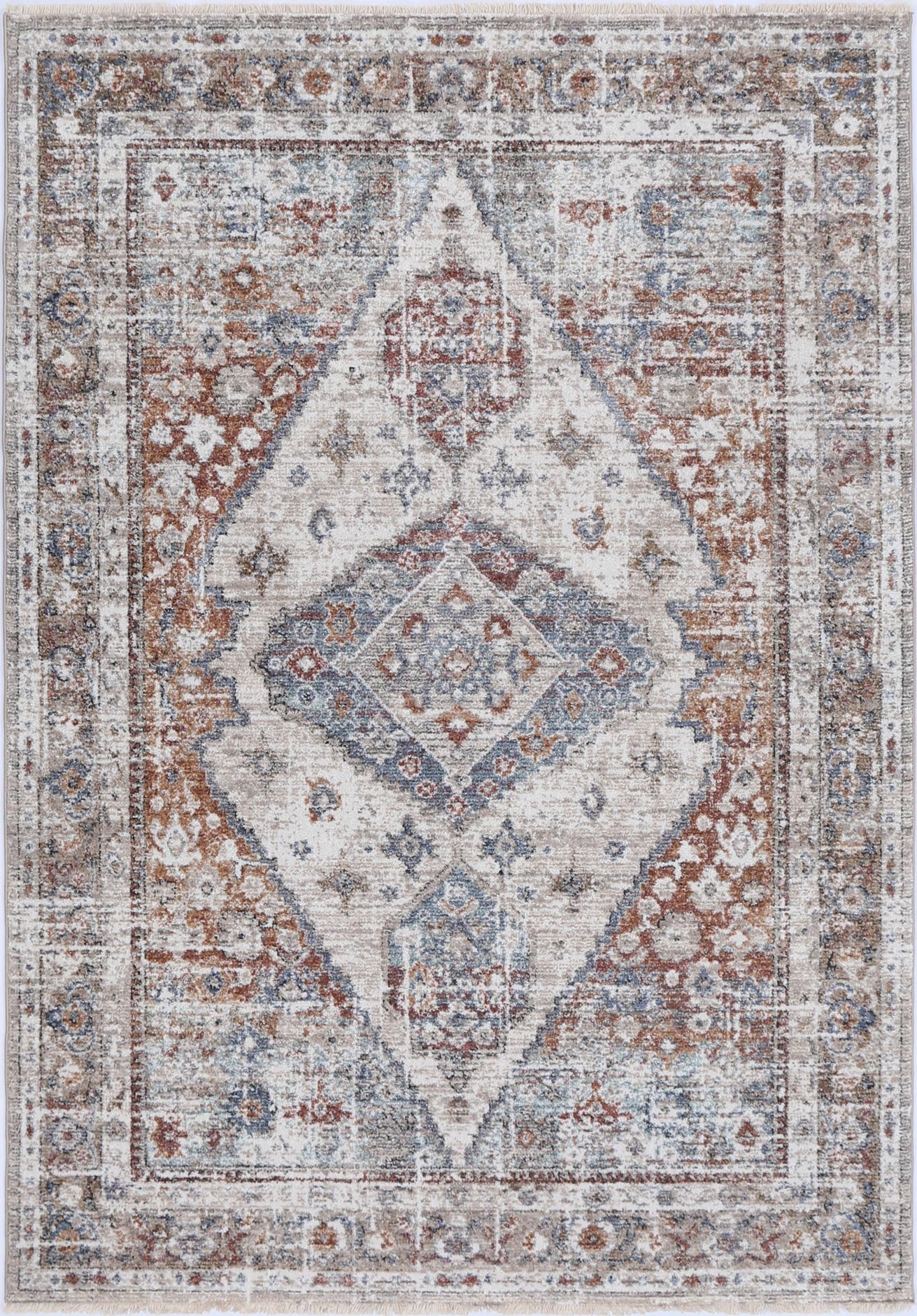 Yarra Shriaz Multi Traditional Soft Rug