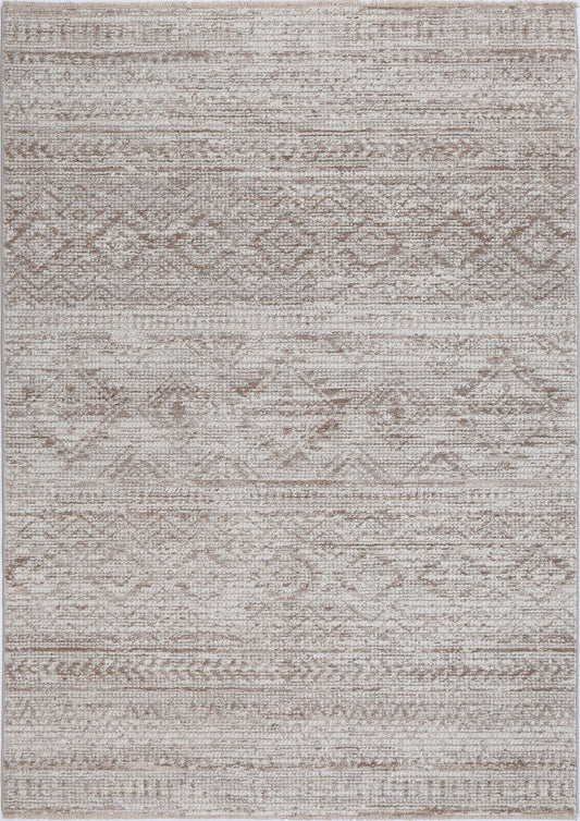 Yarra Kesh Beige Tribal Soft Rug