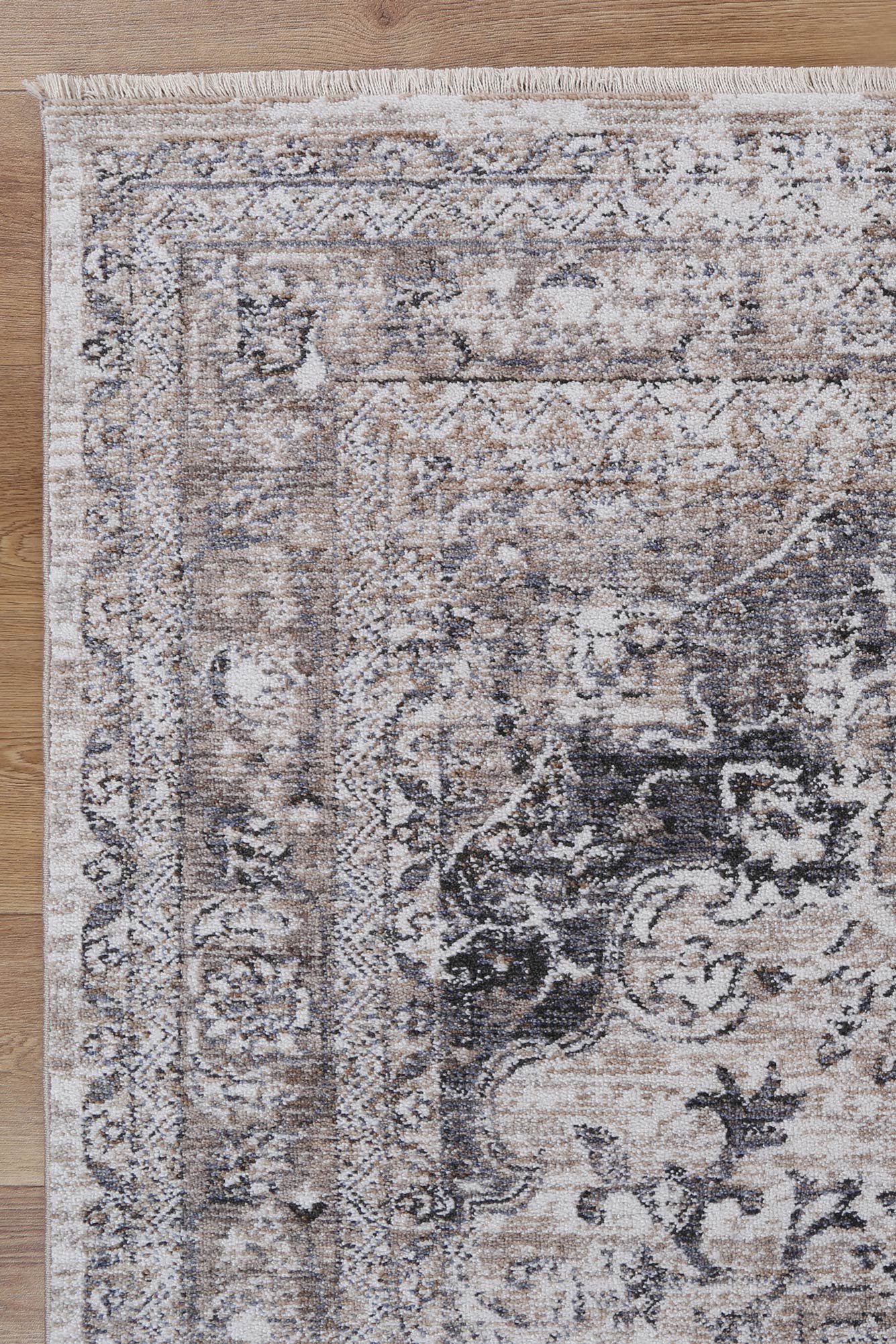 Yarra Samarkad Ash Traditional Soft Rug