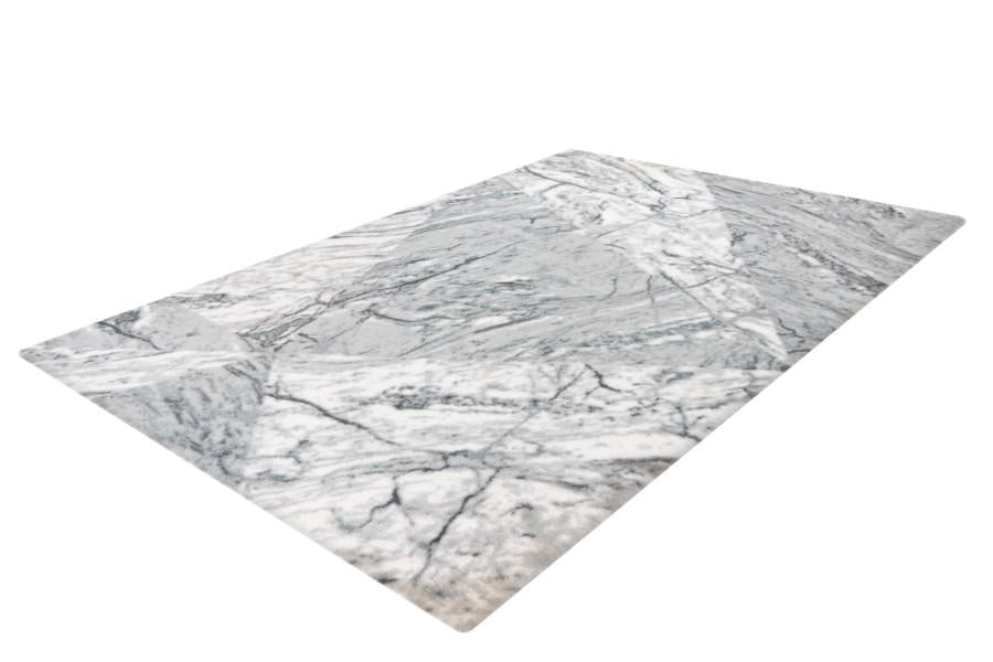 Marelina 700 Silver Marble look Rug