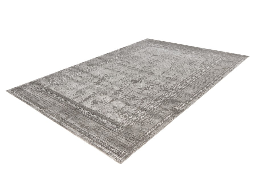 Adana 404 Grey & Silver Modern Rug