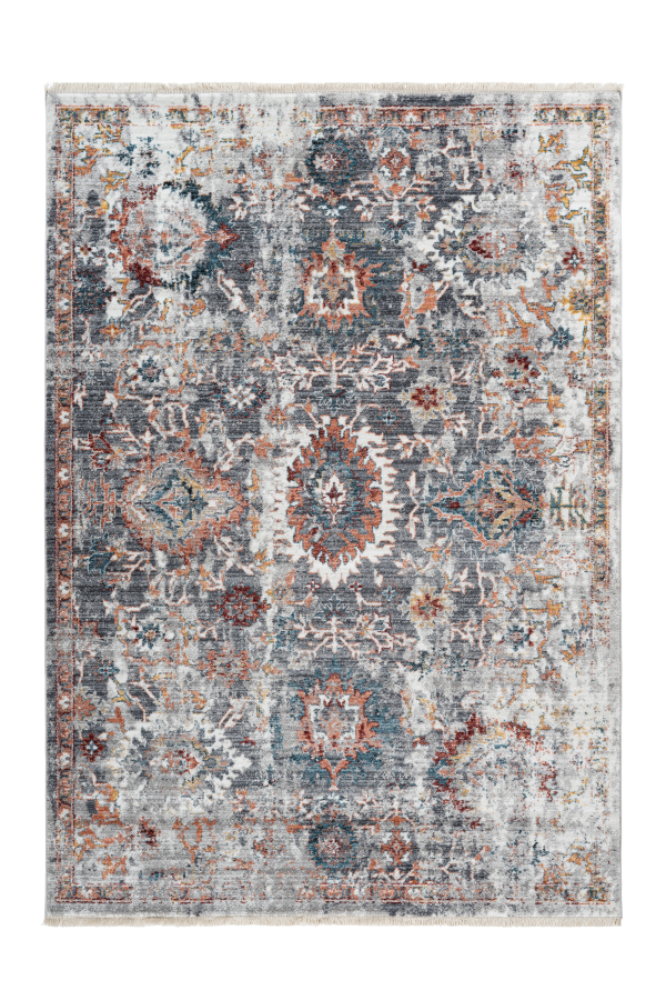 Medellin 403 Multi Colour Faded Rug - Lalee Designer Rugs