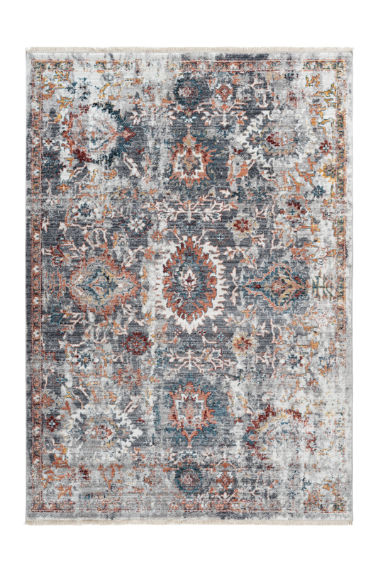 Medellin 403 Multi Colour Faded Rug - Lalee Designer Rugs