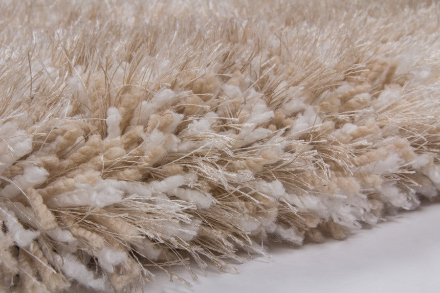 Maxico 444 Pastel Apricot Shaggy Rug