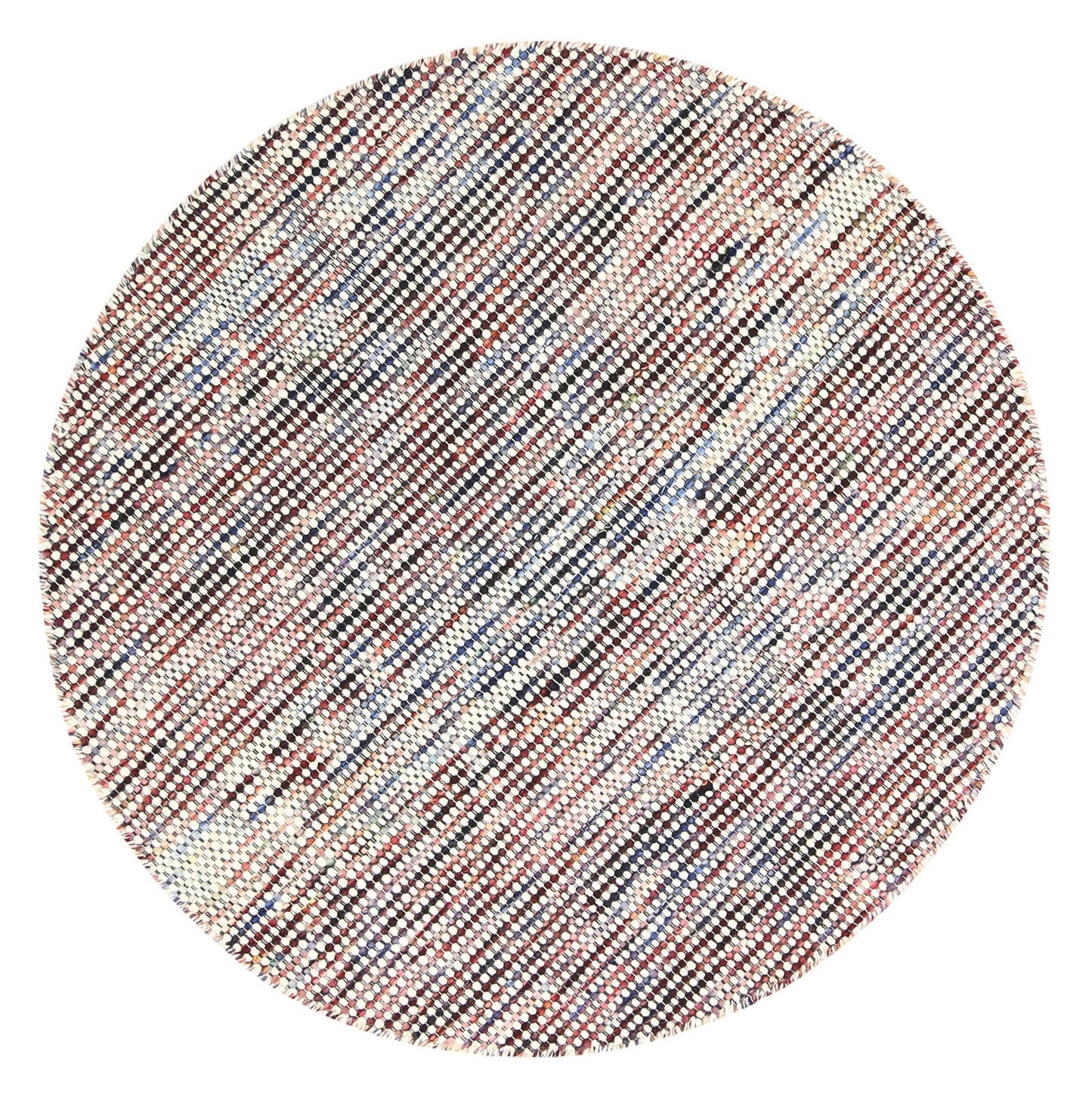 Napania Multi Reversible Wool Round Rug