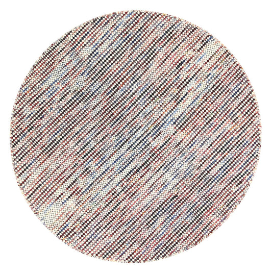Napania Multi Reversible Wool Round Rug