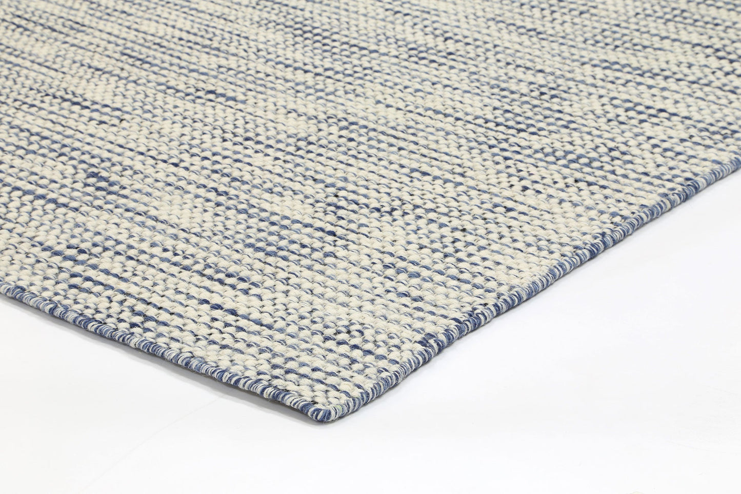 Napania Blue Reversible Wool Rug