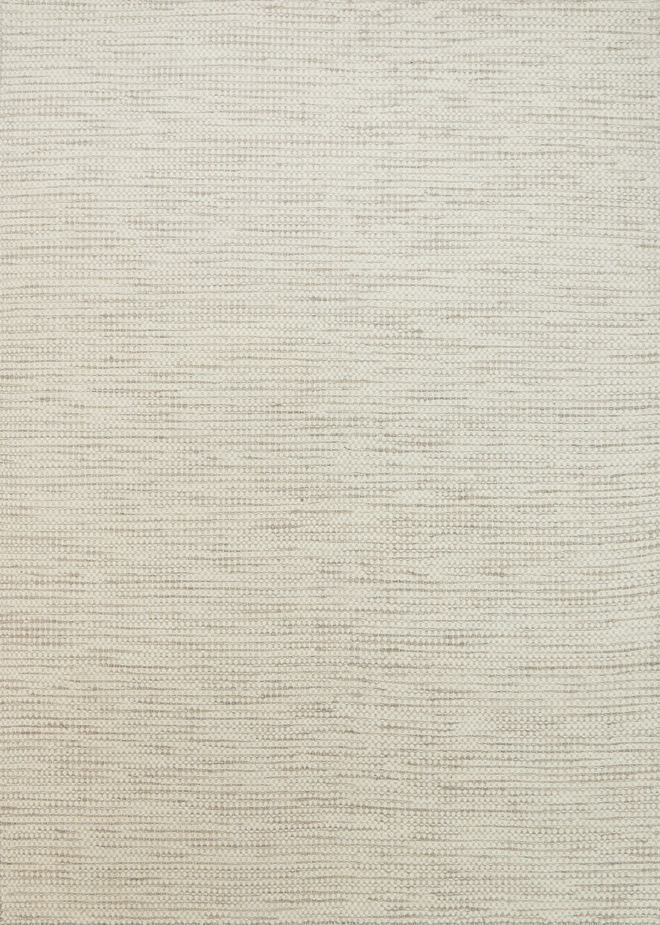Napania Beige Reversible Wool Rug