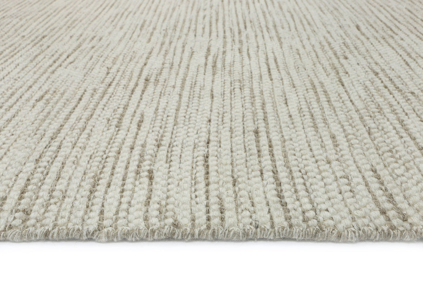 Napania Beige Reversible Wool Rug