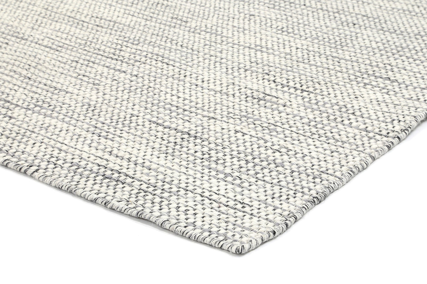 Napania Grey Reversible Wool Rug