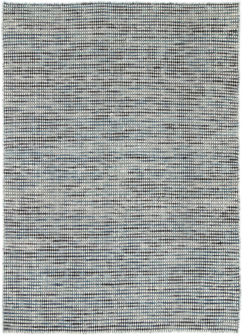 Napania Teal Reversible Wool Rug