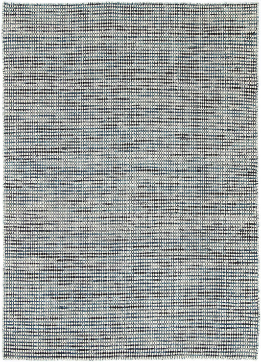 Napania Teal Reversible Wool Rug
