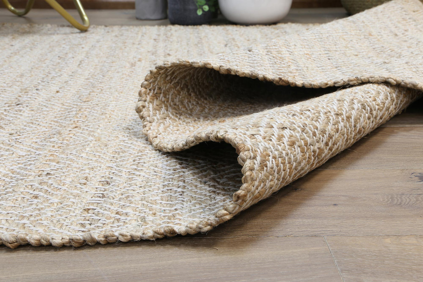 Jewel Natural Jute Rug