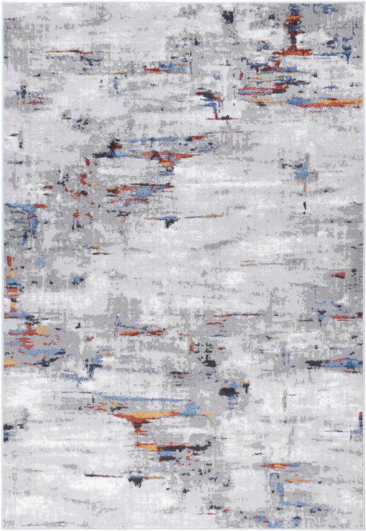 Malo Isla Blue & Red Abstract Rug