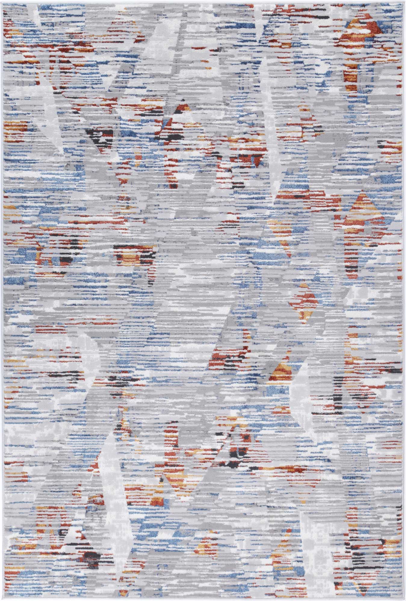 Malo Michael Grey & Multi Abstract Rug