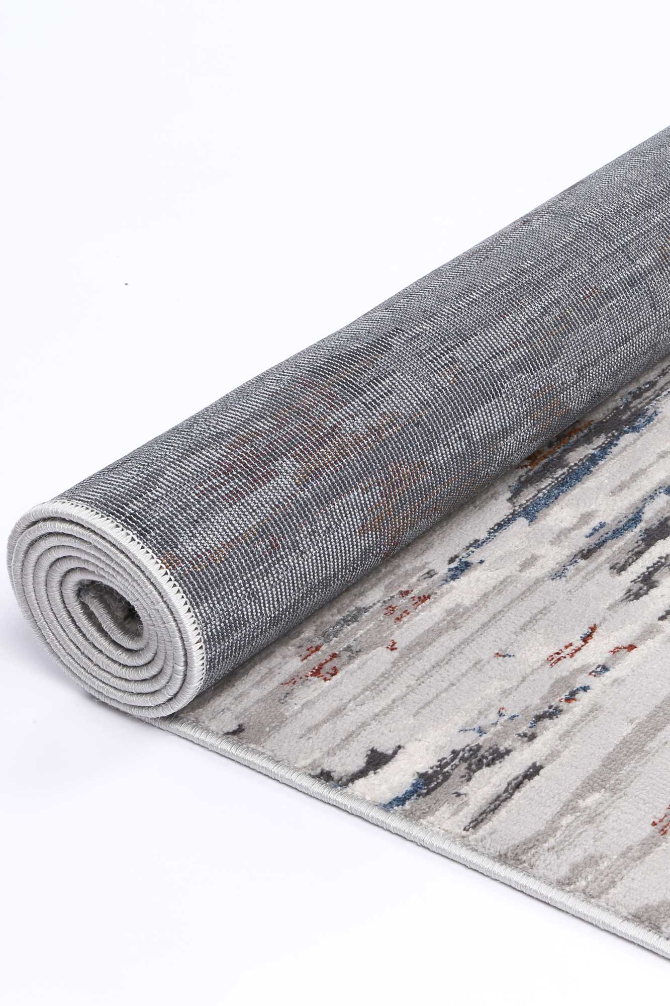 Malo Thomas Grey & Multi Abstract Rug