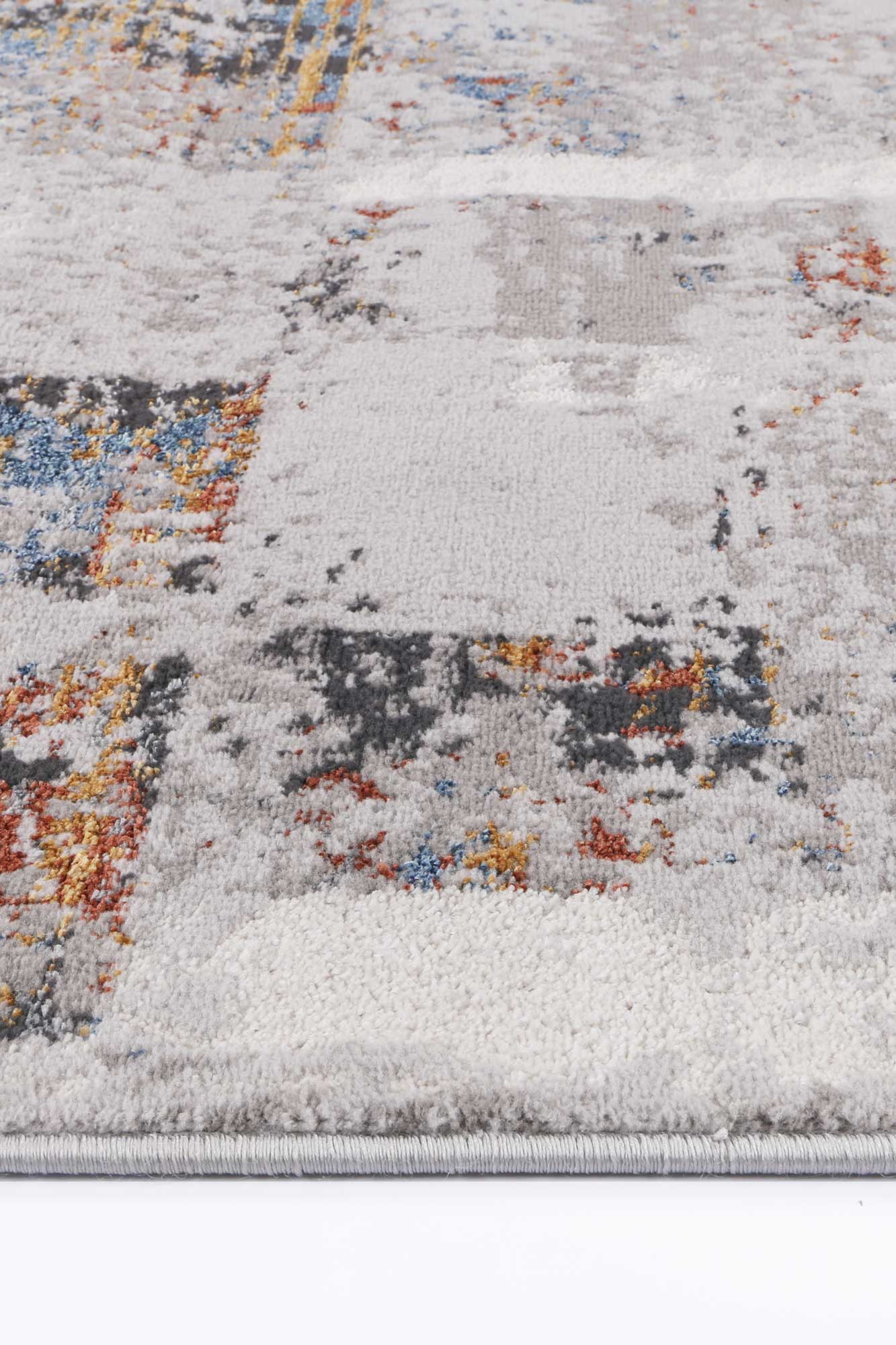 Malo Herman Grey & Multi Abstract Rug