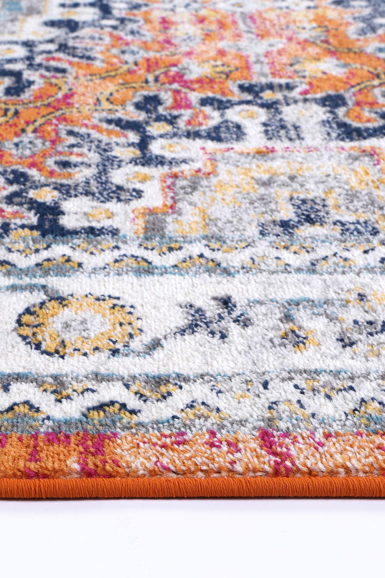 Perth Cannes Orange Transitional Rug