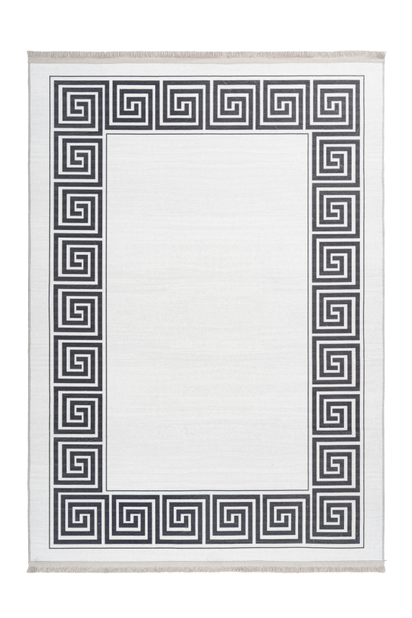 Peri 103 Black Machine Washable Rug - Lalee Designer Rugs