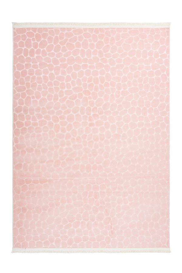 Peri 110 Powder Pink Machine Washable Rug - Lalee Designer Rugs