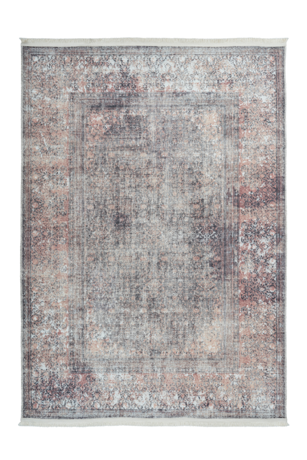 Peri 112 Rust Machine Washable Rugs - Lalee Designer Rugs