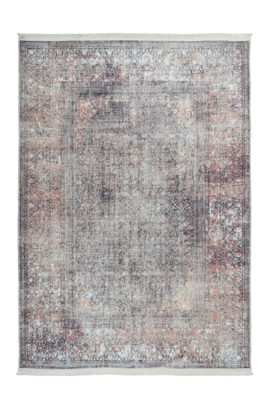 Peri 112 Rust Machine Washable Rugs - Lalee Designer Rugs