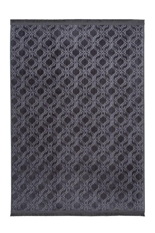 Pro 140 graphite Machine Washable Rug