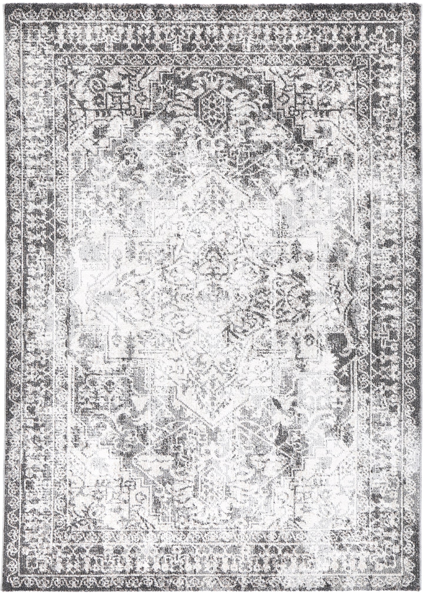 Rumba Carine Ivory & Grey Transitional Rug