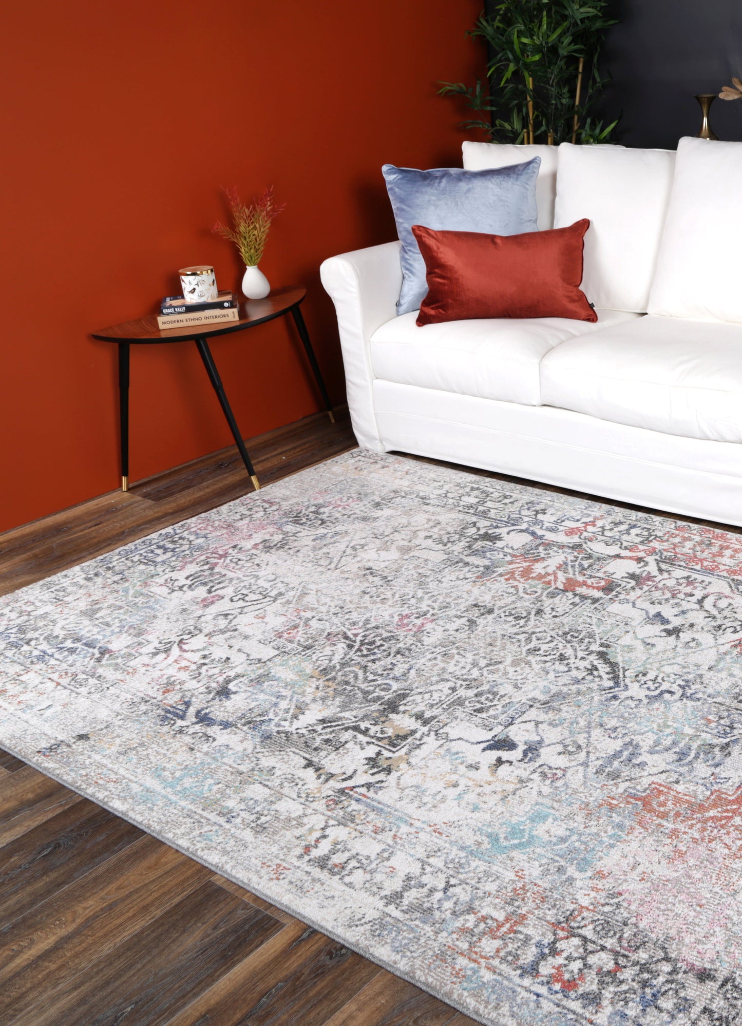 Rumba Maria Grey & Multi Transitional Rug