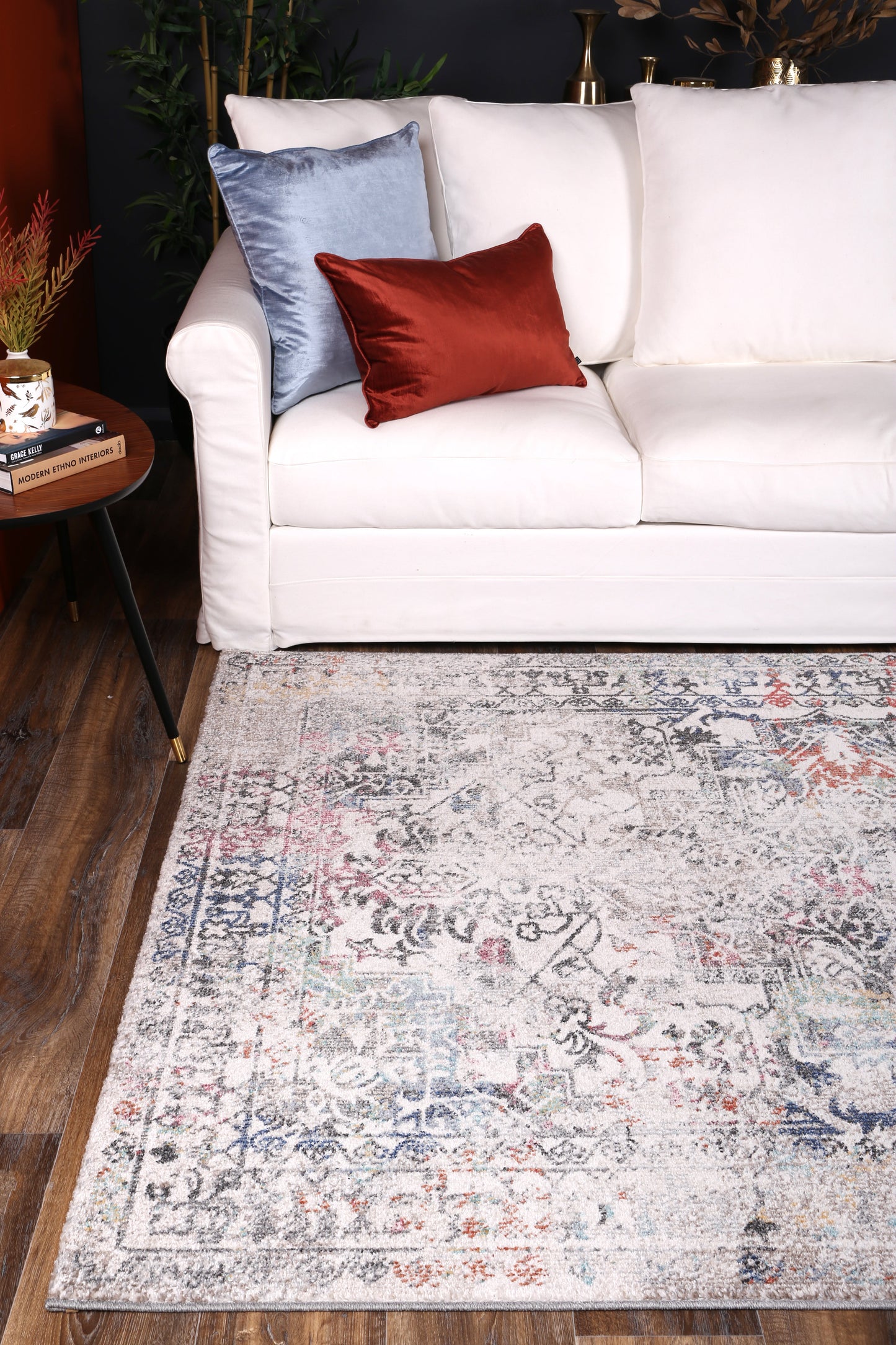 Rumba Maria Grey & Multi Transitional Rug