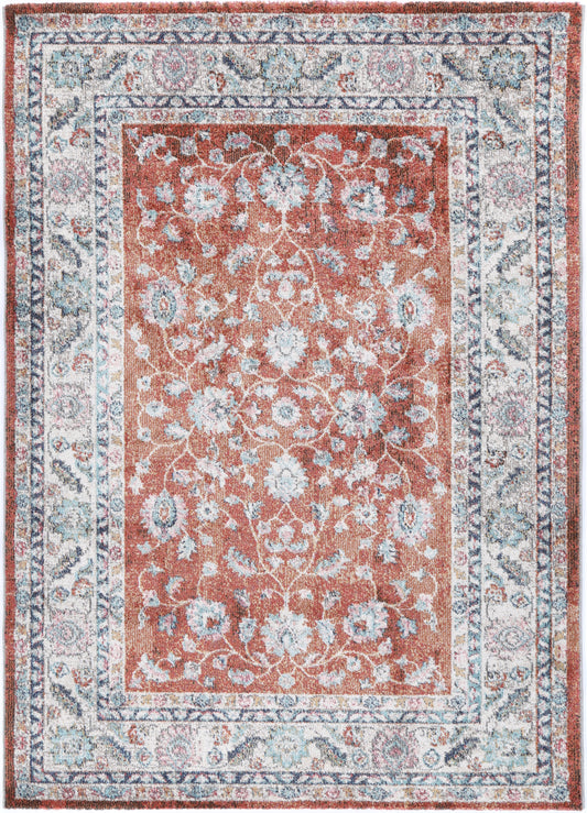 Rumba Luda Terracotta Transitional Rug