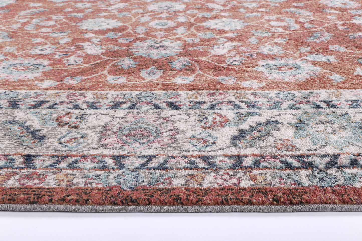 Rumba Luda Terracotta Transitional Rug