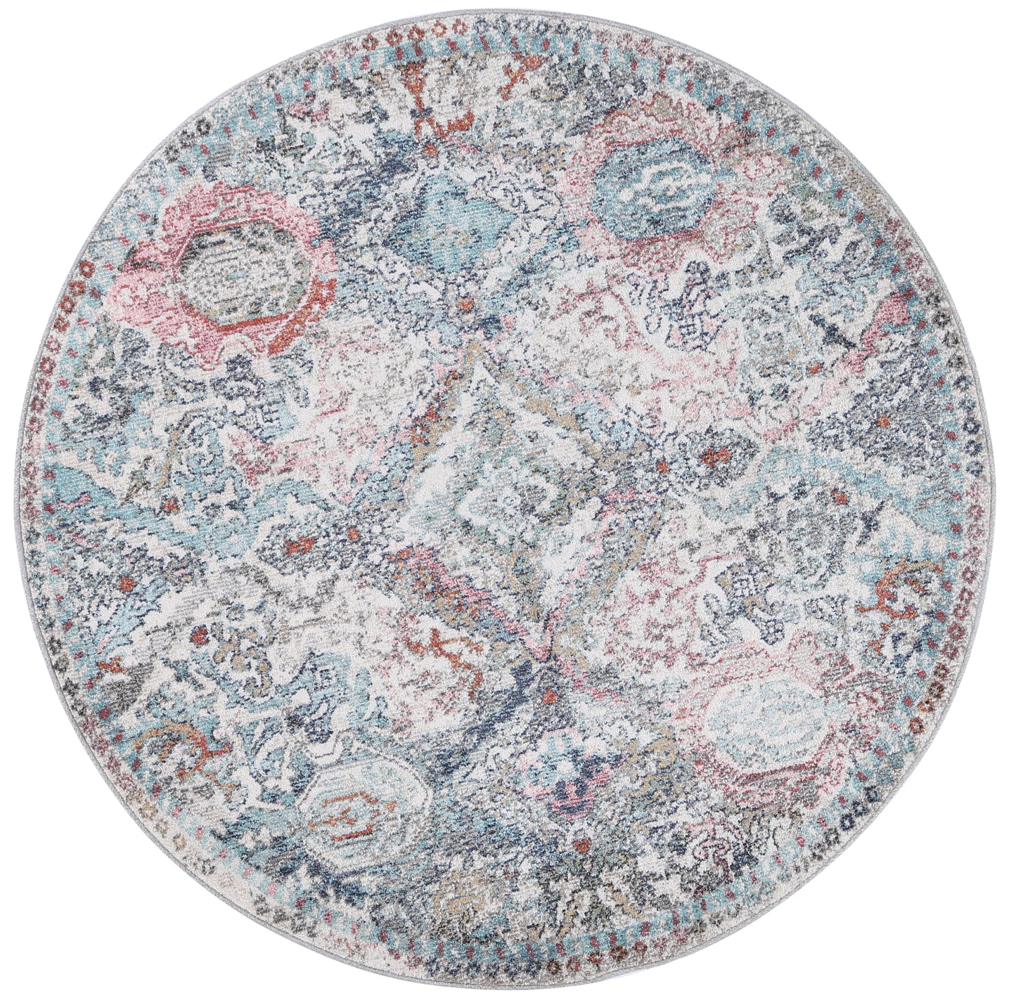 Rumba Evageline Multi Transitonal Round Rug