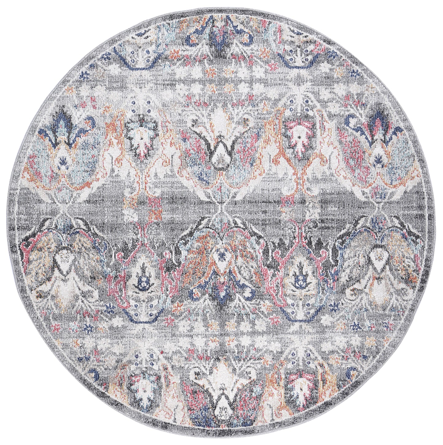 Rumba Lyndurst Transitional Muted Multi Round Rug