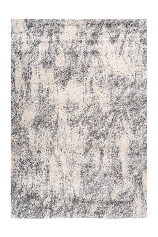 Sensation 501 Thick Modern Grey Abstract Rug - Lalee Designer Rugs