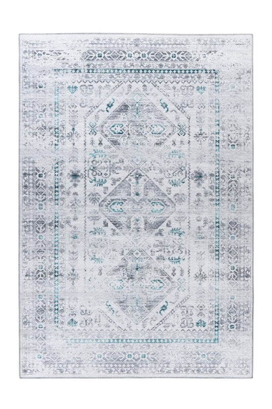 Pro 402 Silver Transitional Machine Washable Rug