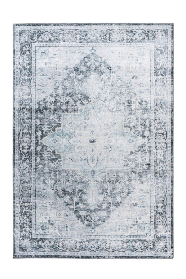 Pro 403 Grey Transitional Machine Washable Rug