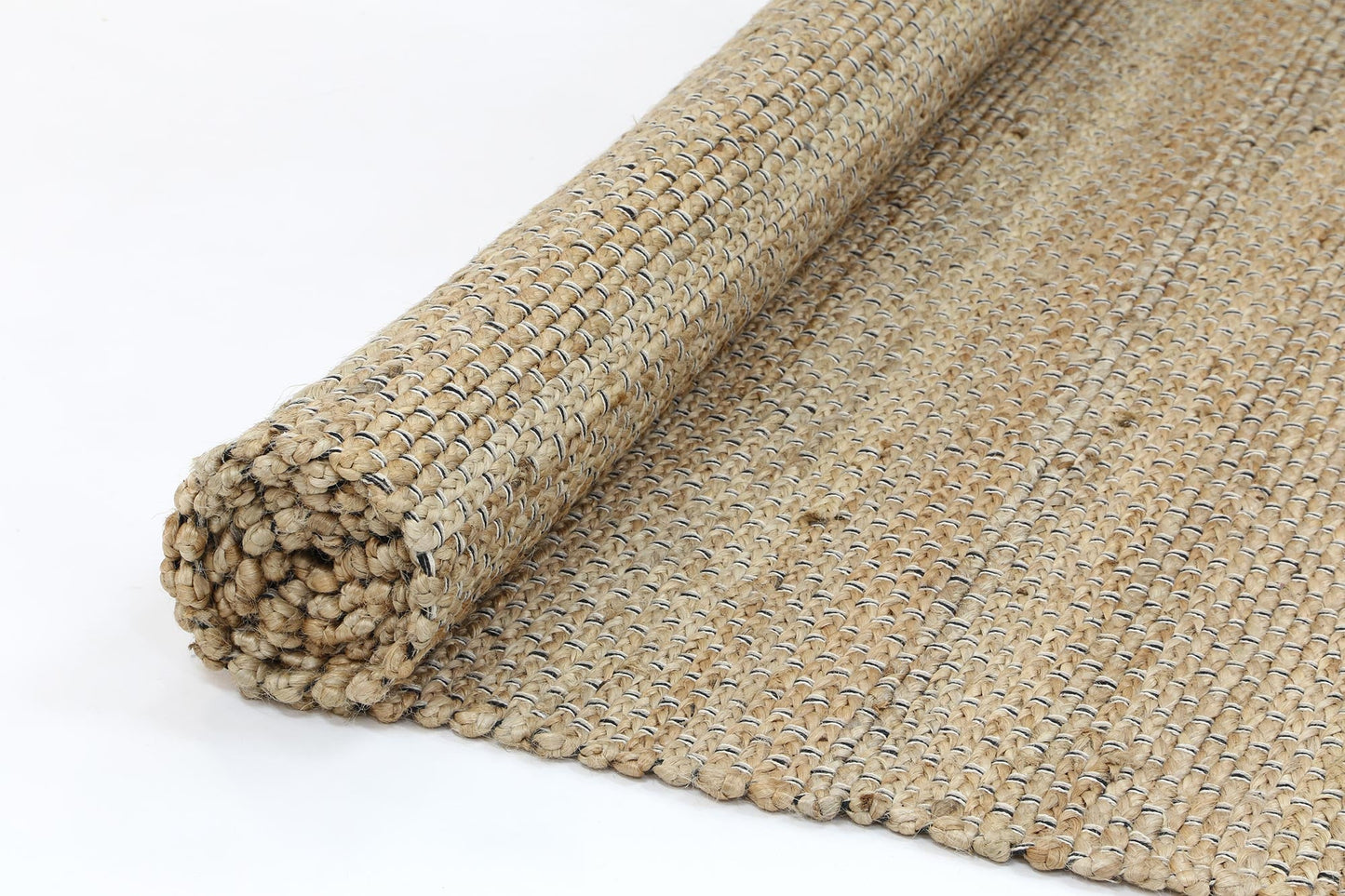 Rajpur Black Natural Jute Rug