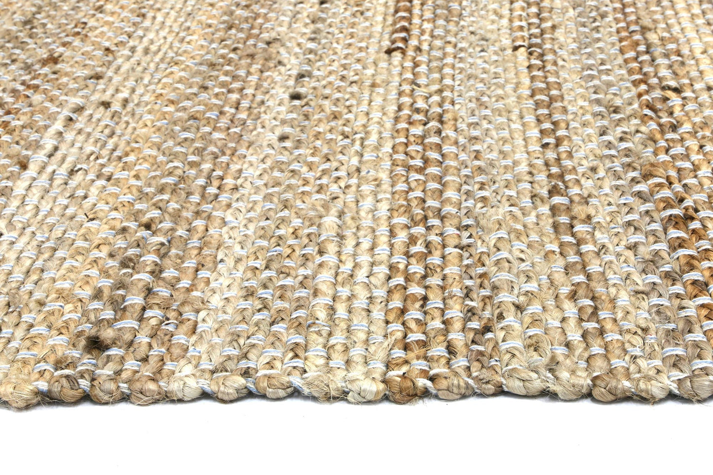 Rajpur Blue Natural Jute Rug