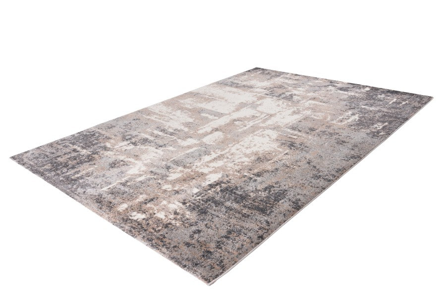 Tirana 401 Beige Silver Modern Rug