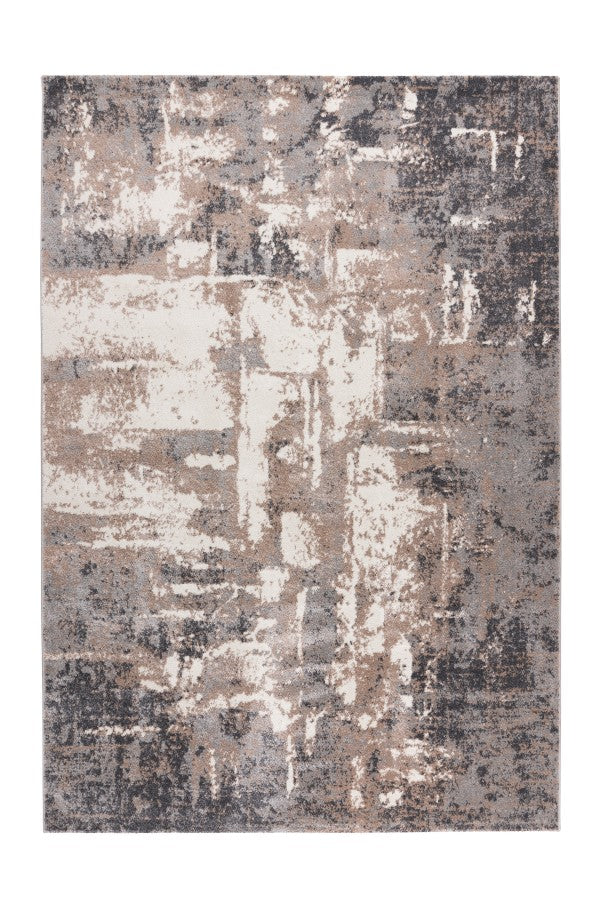 Tirana 401 Beige Silver Modern Rug