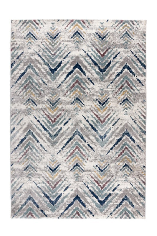 Tirana 402 Multi Colour Modern Rug