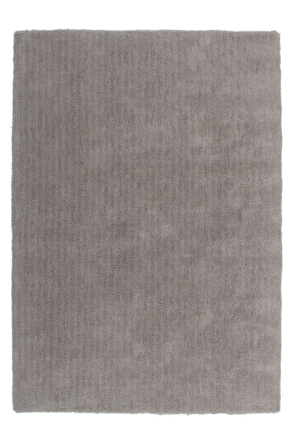 Velvet 500 Shaggy Plain Beige Rug with Soft touch - Lalee Designer Rugs